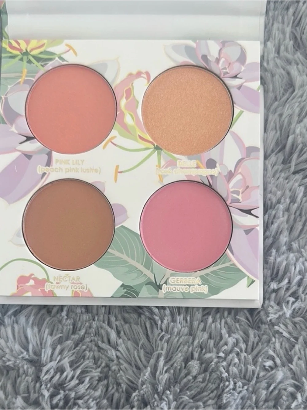 Seraphine Botanicals Lily + Blossom Blush Palette — Pink